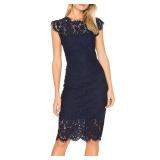 MEROKEETY Women s Sleeveless Lace Floral Elegant