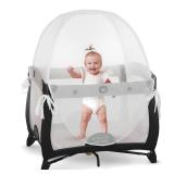 KinderSense   Pack N Play Tent Baby Safety Crib