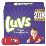 Luvs Pro Level Leak Protection Diapers Big Pack