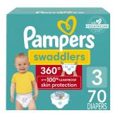 Pampers Swaddlers 360 Pull On Diapers  Size 3  70