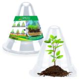 10 Pieces  Garden Cloches for Plants  Large