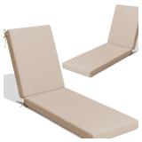 Crestlive Products Chaise Lounge Cushion Set of 2