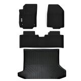 Tesson Floor Mats 2 Row Liners Set  Cargo Liners