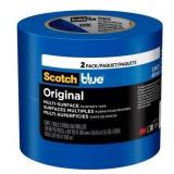 10 pack ScotchBlue 1 88 in  W X 60 Yd L Blue
