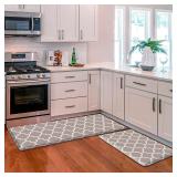 KMAT Kitchen Mat  2 PCS  0 47inch Cushioned Anti