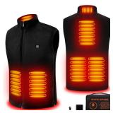 Heated Vest for Men Women with Battery Pack