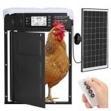 Automatic Chicken Coop Door Solar Powered  Cold