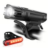 Ascher Ultra Bright USB Rechargeable Bike Light