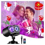 Valentine Decorations Projector Lights for Home