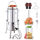 ARC 32QT Stainless Steel Turkey Fyrer Kit With