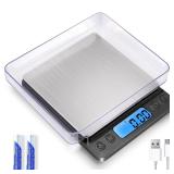 Small Digital Gram Scale 1000g by 0 01g  MEIYA