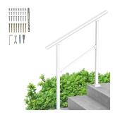 Handrails for Outdoor Steps  3 Steps Wrought Iron