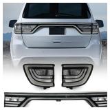 FIONE 3PCS Tail Light Assembly for Dodge Durango