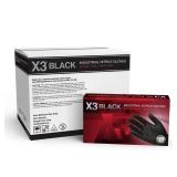 10 pack Disposable Gloves  L  Nitrile  Powder