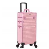 3 in 1 Rolling Makeup Train Case  Multi
