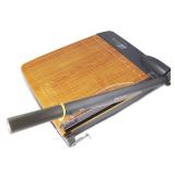 Westcott 12   TrimAir Wood Guillotine Paper