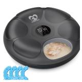 Casfuy Automatic Cat Feeder Cordless   Automatic