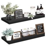 QEEIG Bathroom Shelves 36 inches Long Floating