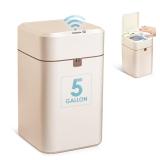 5 Gallon Automatic Trash Can  Touchless Motion