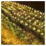Christmas Lights Outdoor  200 LED 9 8FT x 6 6FT