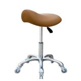 Professional Saddle Stool with Wheels Ergonomic
