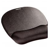 Fellowes Memory Foam Mouse Pad Wrist Rest  Black
