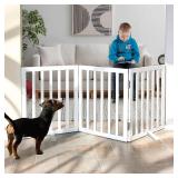 Dog Gate Indoor  Freestanding Dog Fence for The