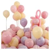 Birthday Balloons Decorations for Girls   110 PCS