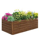 SnugNiture Galvanized Raised Garden Bed 8x4x2FT