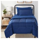 Amazon Basics Twin XL Comforter Set with Sheets
