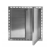 ZAVAK Recessed Wall Niche with Tileable Door in