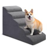 Dog Stairs for Bed  5 Tier Dog Steps for Couch
