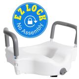 Vaunn Medical Raised Toilet Seat and Commode