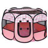 Lucky Monet Foldable Dog Playpen Cat Puppy
