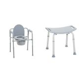 Drive Medical 350 lb Capacity Steel Folding