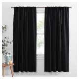 PONY DANCE Blackout Curtains 63 inch Long   Solid
