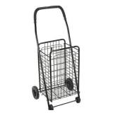 Dmi Folding Shopping Cart Black Four Wheeled 640