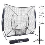 ZELUS 7x7 ft Baseball Softball Practice Net