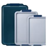 Non Stick Ceramic Baking Sheet Pan Set of 3