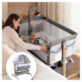 besrey 3 in 1 Baby Bassinets  Rocking Bedside