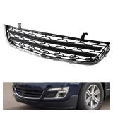 MotorFansClub Chrome Black Front Lower Bumper