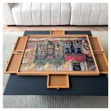 1000 Piece Puzzle Board with Drawers  21  x 29 8