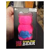 Nee Doh Honey Hugs Bear Valentines Heart Bear