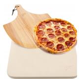 HANS GRILL PIZZA STONE   Rectangular Pizza Stone