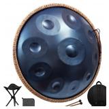 Handpan Drum 22 Inch for Adults D Minor Kurd 10