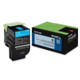 Lexmark 701 Cyan High Yield Toner Cartridge