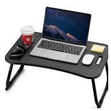 Laptop Bed Desk  Foldable Lap Table  Portable