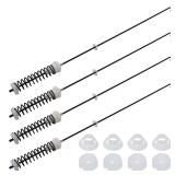 Upgraded W10780045 Washer Suspension Rods Kit 4