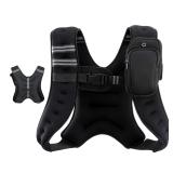ZELUS Weighted Vest  6lb 8lb 12lb 16lb 20lb 25lb