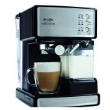 1 Cup Cafe Barista in Black Stainless Steel